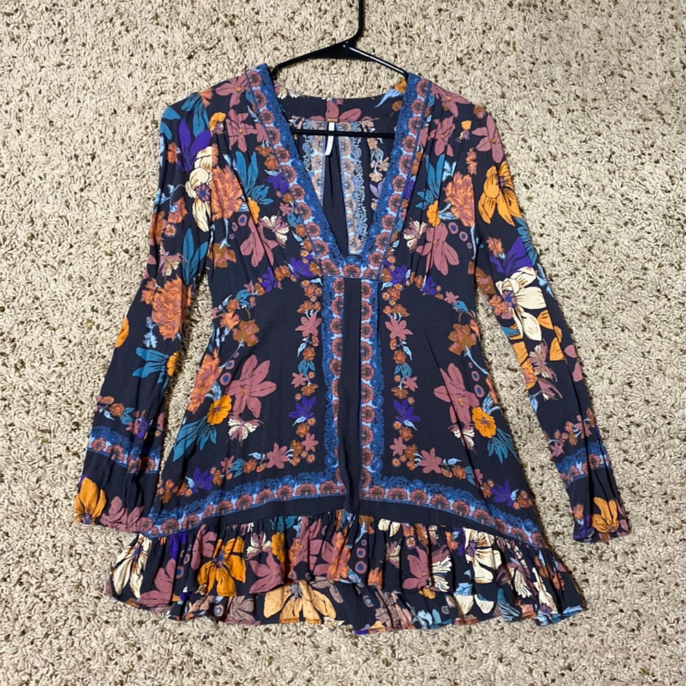 Free people boho top size 0